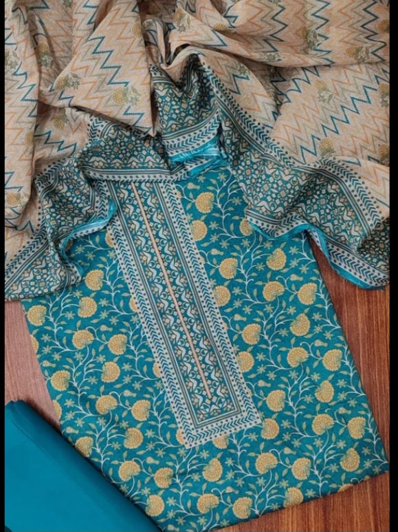 Printed lawn