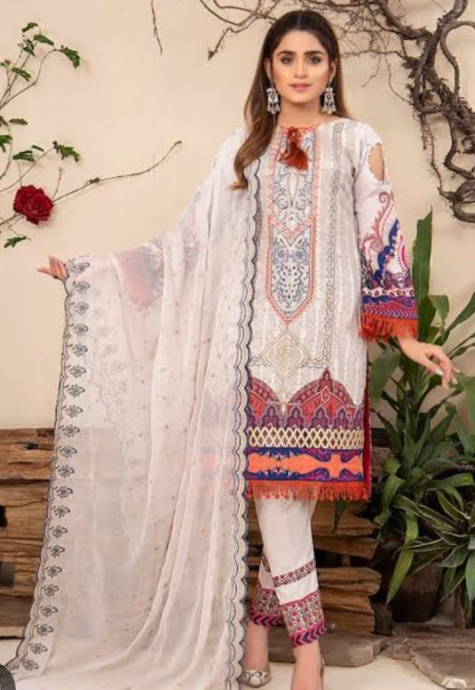 Digital printed lawn