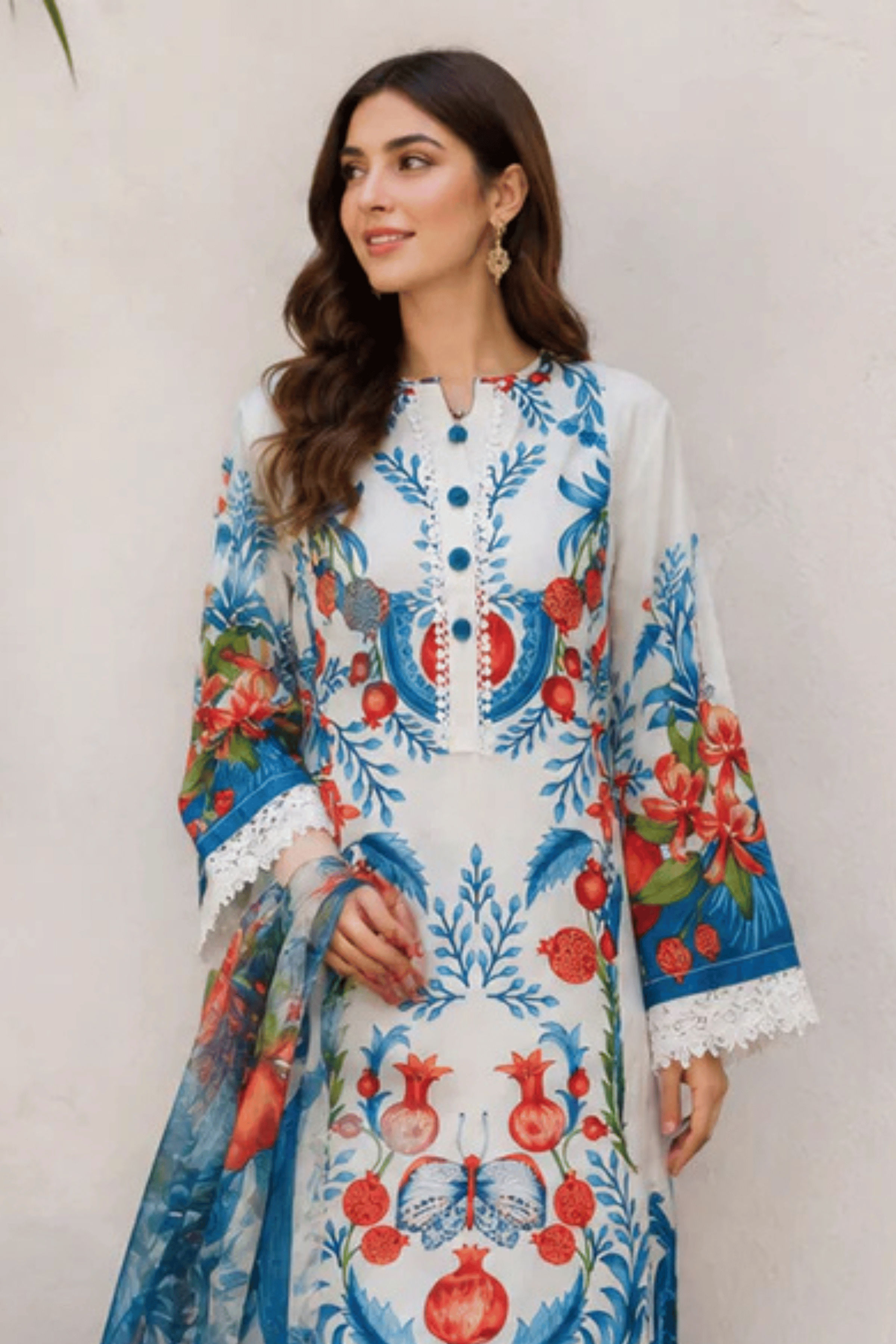 Printed lawn